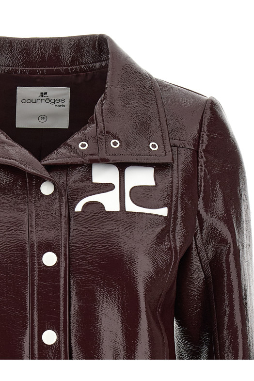 'ReEdition Vinyl' jacket Bordeaux
