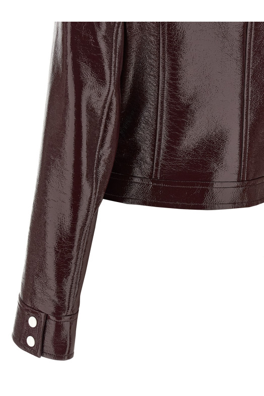 'ReEdition Vinyl' jacket Bordeaux