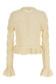 Кардиган Pointelle White CHLOÉ CH25AMC01590107 Кардиган Pointelle White CHLOÉ CH25AMC01590107