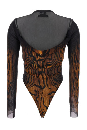 'The Wood' bodysuit Multicolor