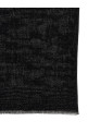 Lurex cashmere scarf Black
