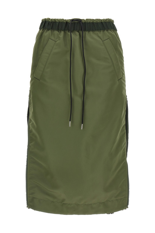 Спідниця для вантажу Зелена SACAI SCW204501