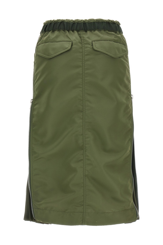 Спідниця для вантажу Зелена SACAI SCW204501
