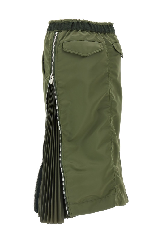 Спідниця для вантажу Зелена SACAI SCW204501