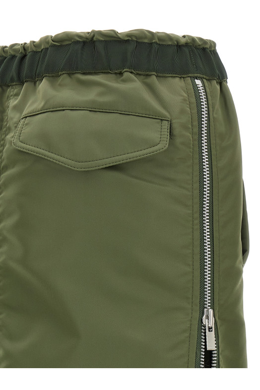 Спідниця для вантажу Зелена SACAI SCW204501