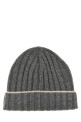Contrast line beanie Gray Contrast line beanie Gray