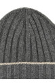 Contrast line beanie Gray Contrast line beanie Gray