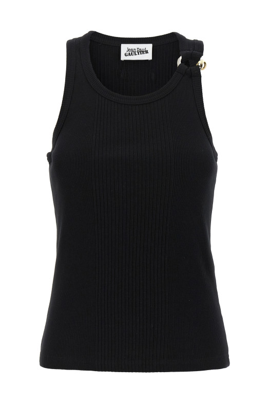 'Black Piercing' tank top Black