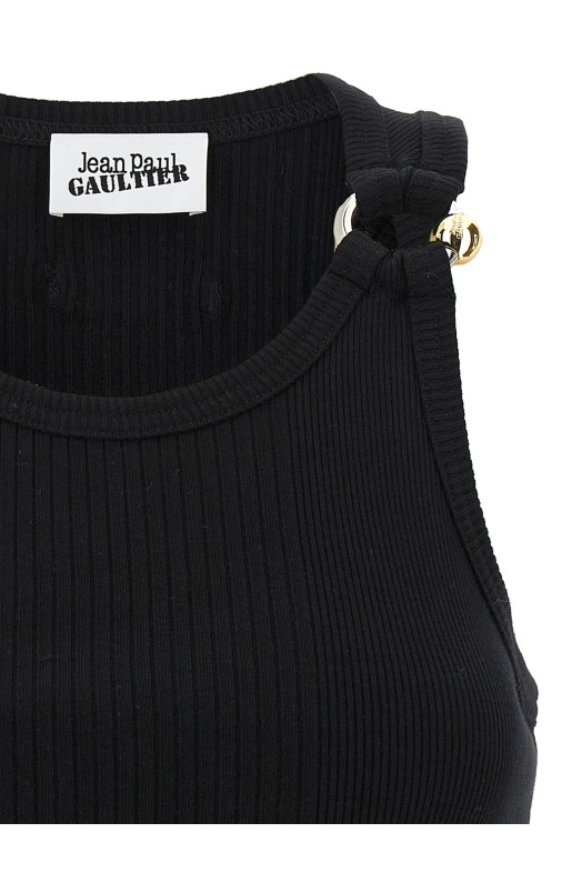 'Black Piercing' tank top Black