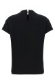 Футболка Monile с круглым вырезом Черная BRUNELLO CUCINELLI M0T18BD200C101