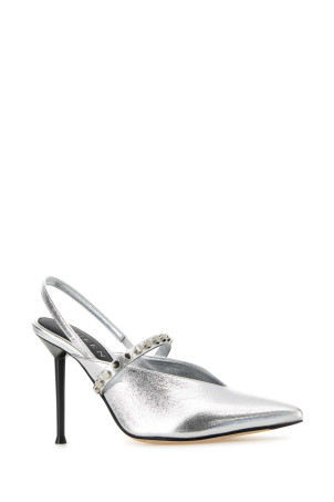 Silver leather Revel pumps ALEXANDER MCQUEEN (838457WIAEU) Silver leather Revel pumps ALEXANDER MCQUEEN (838457WIAEU)