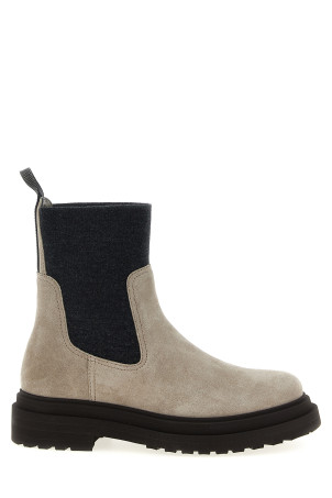 Precious Loop Detail ankle boots Beige Precious Loop Detail ankle boots Beige