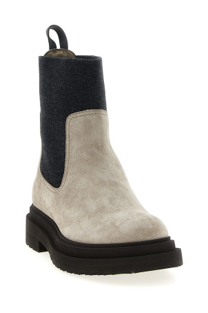 Precious Loop Detail ankle boots Beige Precious Loop Detail ankle boots Beige
