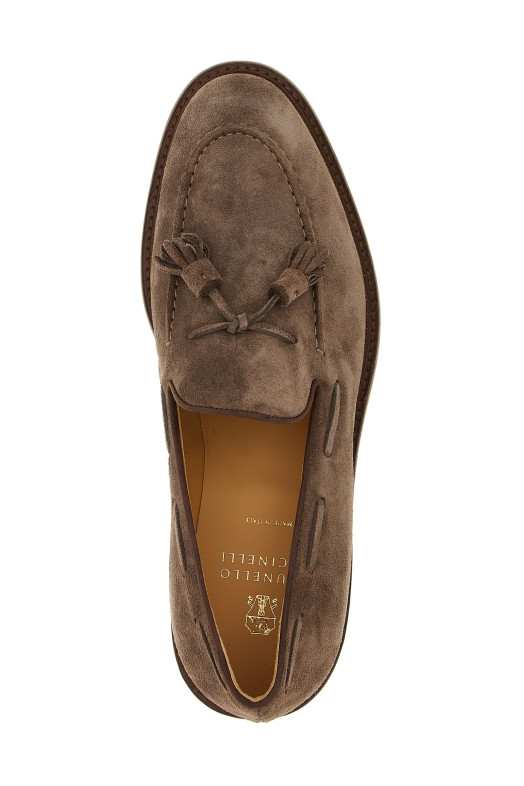 Мокасини з китицями Коричневі BRUNELLO CUCINELLI MZUPEAK791C2637