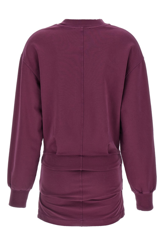 Draped mini dress Bordeaux Draped mini dress Bordeaux