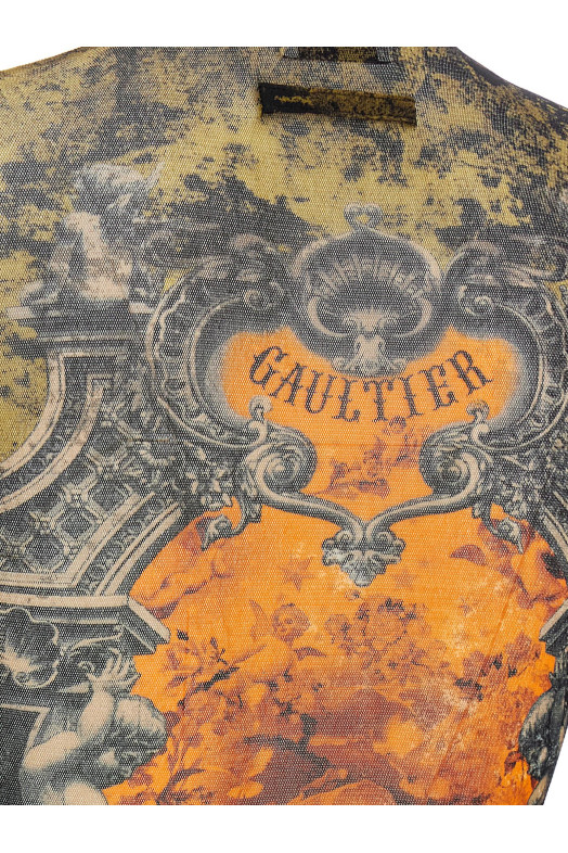 'Médaillon' top Multicolor