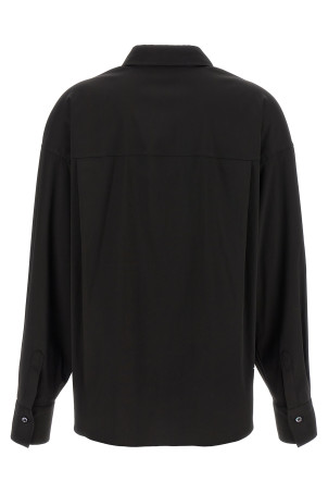 Сорочка з V-подібним вирізом Monile Black BRUNELLO CUCINELLI M0091EA105C101 Сорочка з V-подібним вирізом Monile Black BRUNELLO CUCINELLI M0091EA105C101