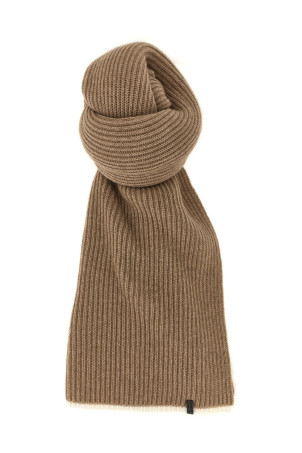 Шарф из кашемира Monile Бежевый BRUNELLO CUCINELLI M12504989CC397 Шарф из кашемира Monile Бежевый BRUNELLO CUCINELLI M12504989CC397