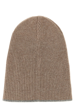 Cashmere beanie Beige Cashmere beanie Beige