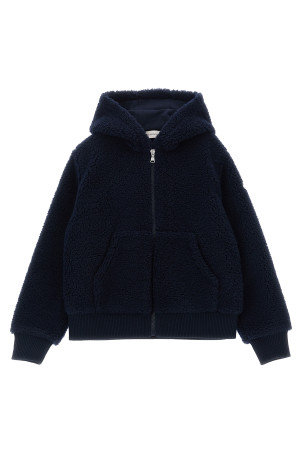 Худі з капюшоном Teddy, синій MONCLER ENFANT K29548G0001689A3X778