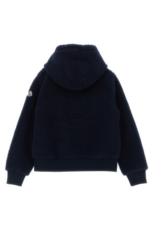 Худі з капюшоном Teddy, синій MONCLER ENFANT K29548G0001689A3X778