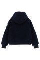 Худі з капюшоном Teddy, синій MONCLER ENFANT K29548G0001689A3X778 Худі з капюшоном Teddy, синій MONCLER ENFANT K29548G0001689A3X778