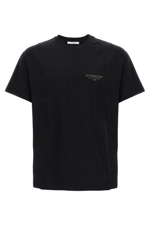 Футболка с логотипом Черный GIVENCHY BM71NK3YRV001 Футболка с логотипом Черный GIVENCHY BM71NK3YRV001