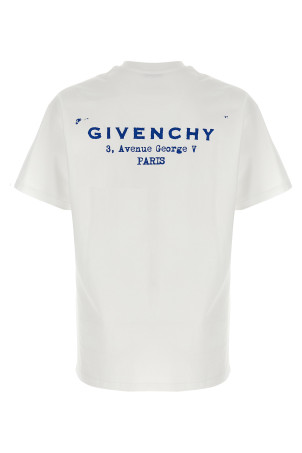 Футболка з логотипом Біла GIVENCHY BM71NK3YRJ100 Футболка з логотипом Біла GIVENCHY BM71NK3YRJ100