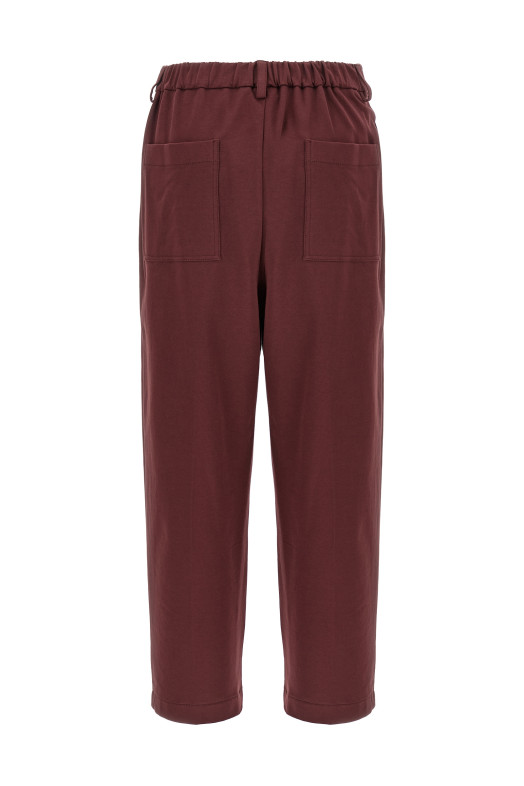 Crop pants Bordeaux Crop pants Bordeaux