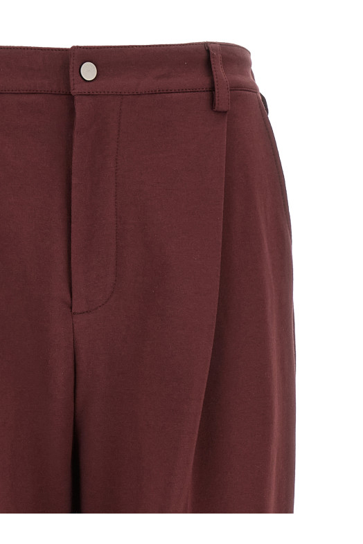 Crop pants Bordeaux Crop pants Bordeaux