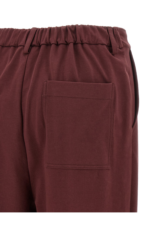Crop pants Bordeaux Crop pants Bordeaux