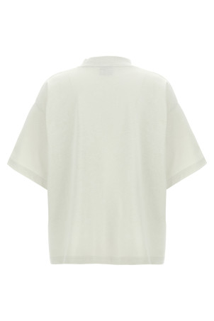 Футболка з обрізаним логотипом Сіра BALENCIAGA 818431TSVU49012 Футболка з обрізаним логотипом Сіра BALENCIAGA 818431TSVU49012