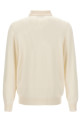 Cashmere polo shirt White Cashmere polo shirt White