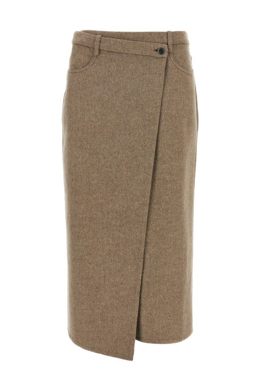 Спідниця «Wrapped» Бежева MD565G3897C364