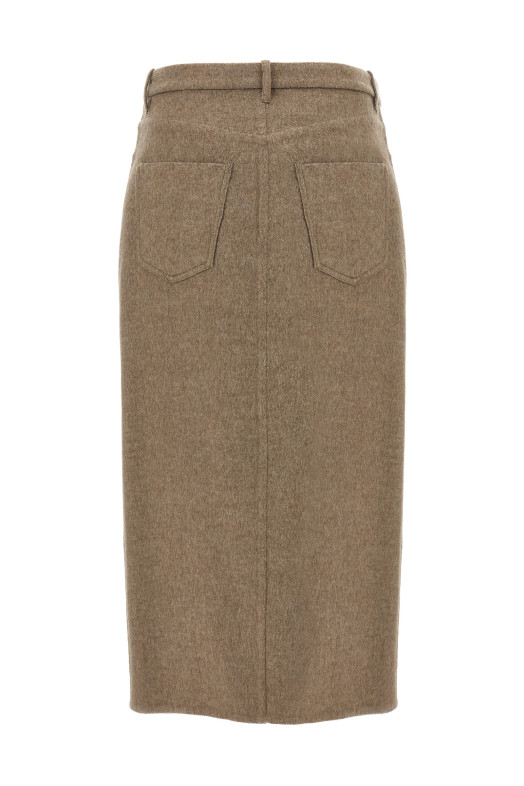 Спідниця «Wrapped» Бежева MD565G3897C364