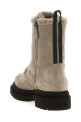 Suede combat boots Monile Gray