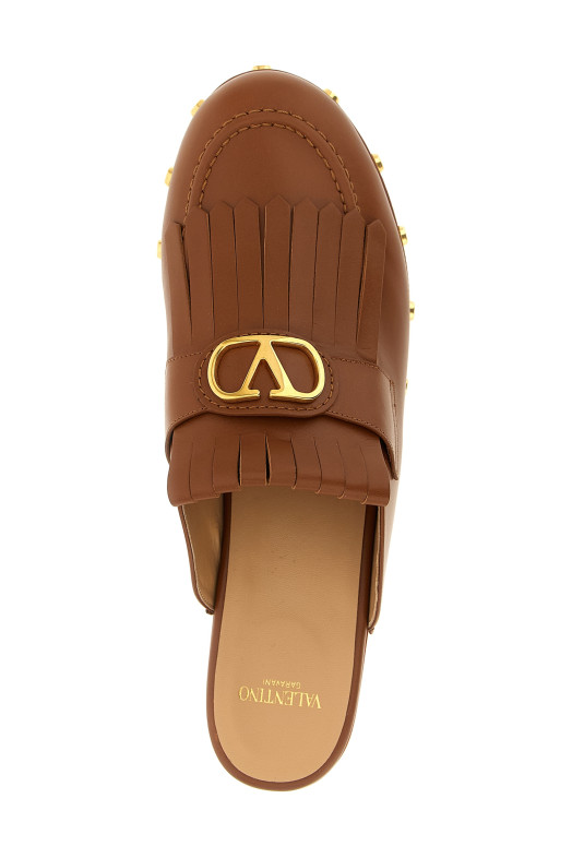 Valentino Garavani «VLogo Signature» сабо коричневі W2S0KY6YHJN58 Valentino Garavani «VLogo Signature» сабо коричневі W2S0KY6YHJN58