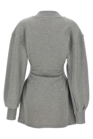 Sweatshirt dress Gray