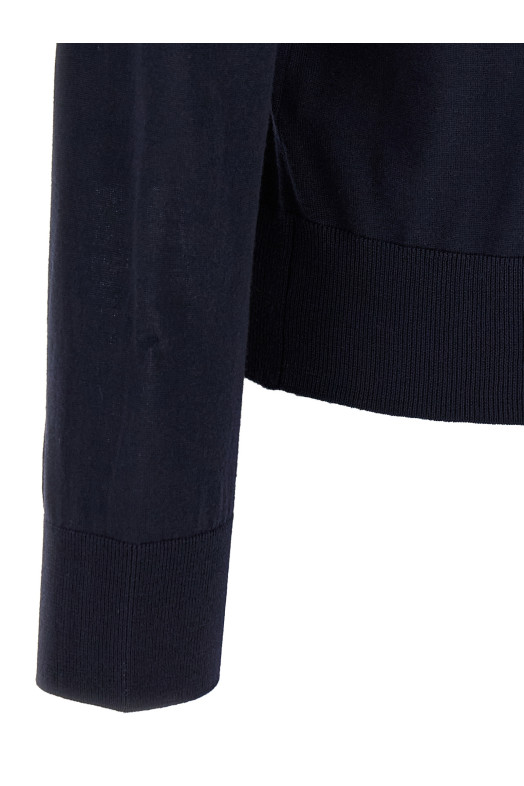 Logo embroidery polo shirt Blue Logo embroidery polo shirt Blue