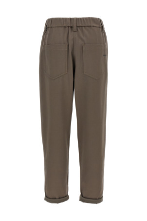 Shiny Bartack pants Gray Shiny Bartack pants Gray