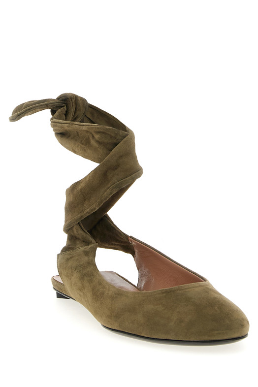 Балетки «Cloe» Зеленые 251WSH00793828