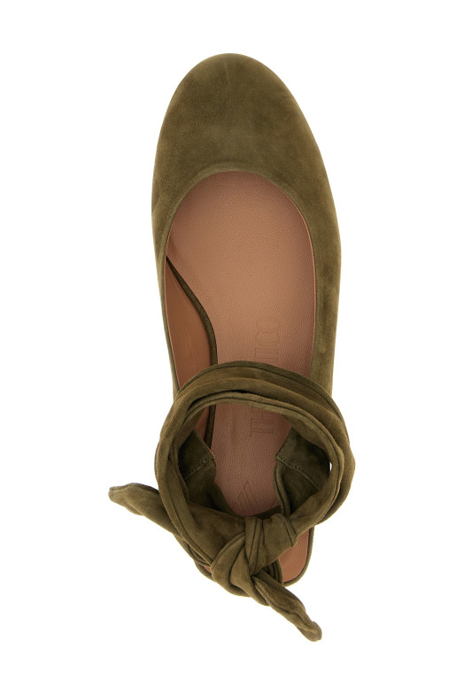 Балетки «Cloe» Зеленые 251WSH00793828