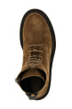 Suede combat boots Monile Brown