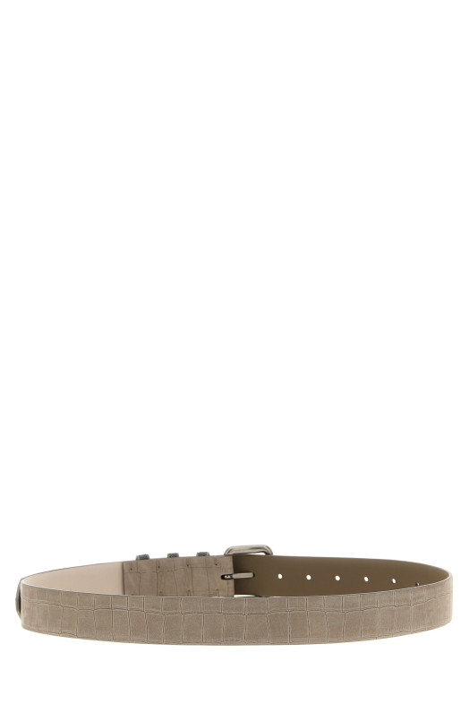 'Shiny Loops' belt Gray
