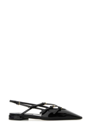 Черные кожаные балетки MIU MIU (5F476EF010069) Черные кожаные балетки MIU MIU (5F476EF010069)