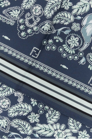 Шовковий хустку FF з принтом FENDI (FXT091AV9G)