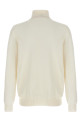 Cashmere turtleneck sweater White Cashmere turtleneck sweater White