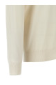 Cashmere turtleneck sweater White Cashmere turtleneck sweater White