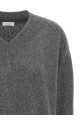 Sequin sweater Gray