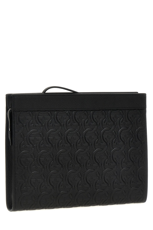 'Gancini' clutch Black